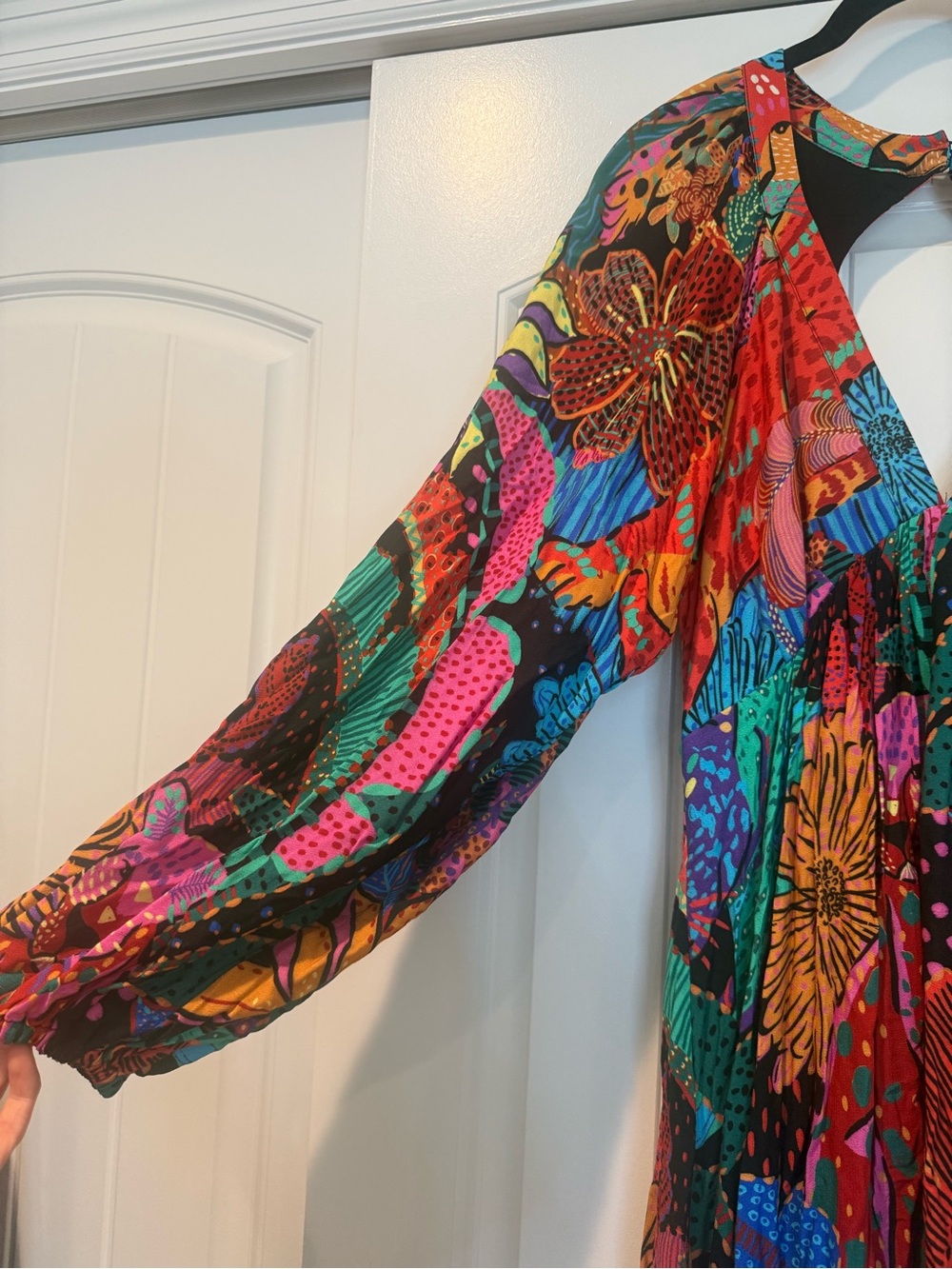 Farm Rio Cool Leopards Maxi Dress NWT - Picture 2 of 8